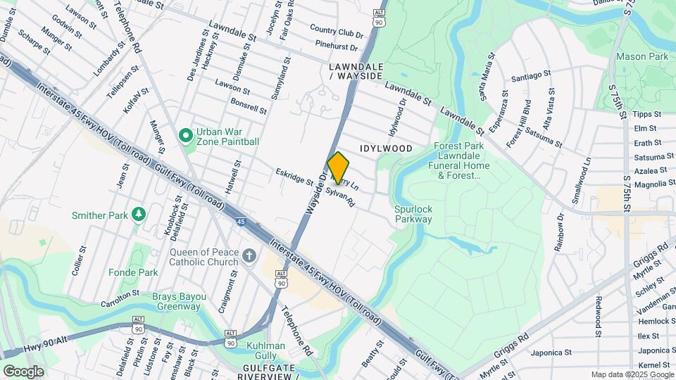 6625 Sylvan Rd Mapa y Detalles de la Ubicación