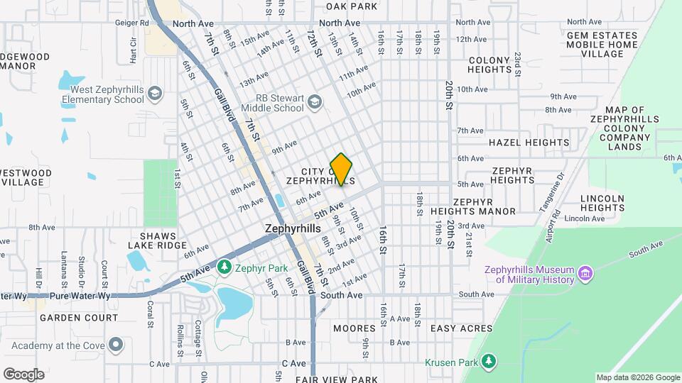 5347 10th St, Unit 1 Map and Location Details