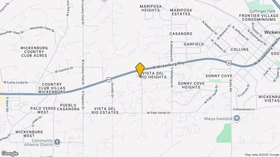 350 Los Altos Dr Map and Location Details