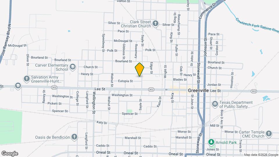 2216 Sayle St Map and Location Details