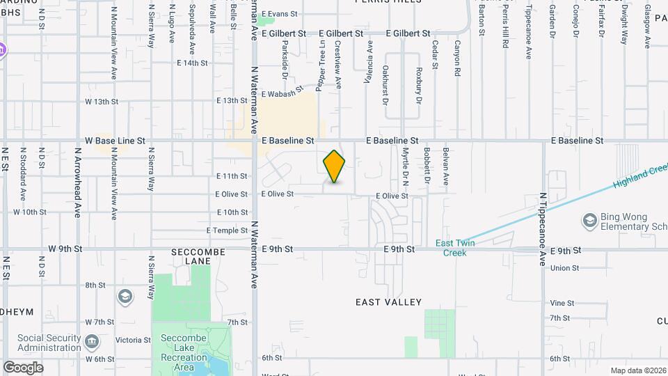 Olive Meadow Map and Location Details