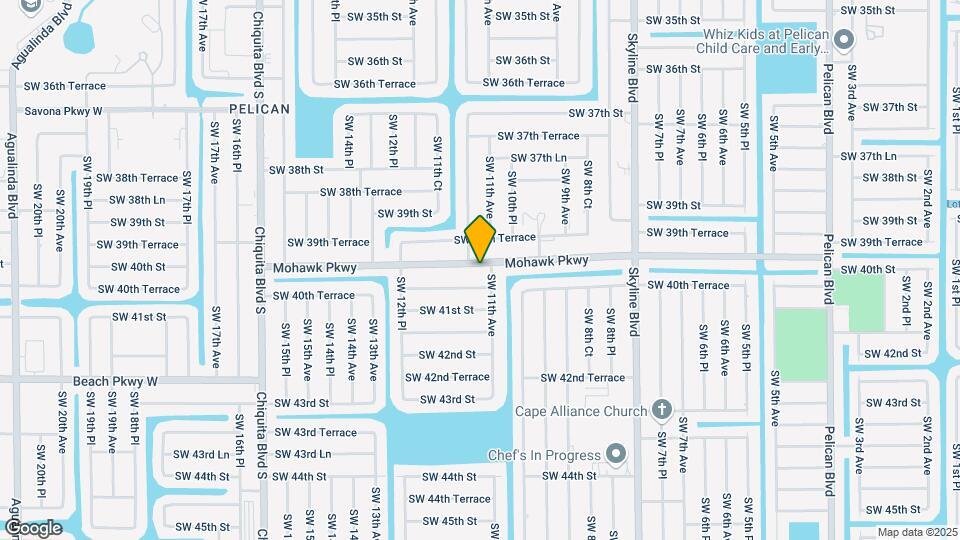 1106 Mohawk Pkwy Map and Location Details