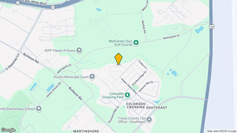 3901 Fort Collins Way Map and Location Details