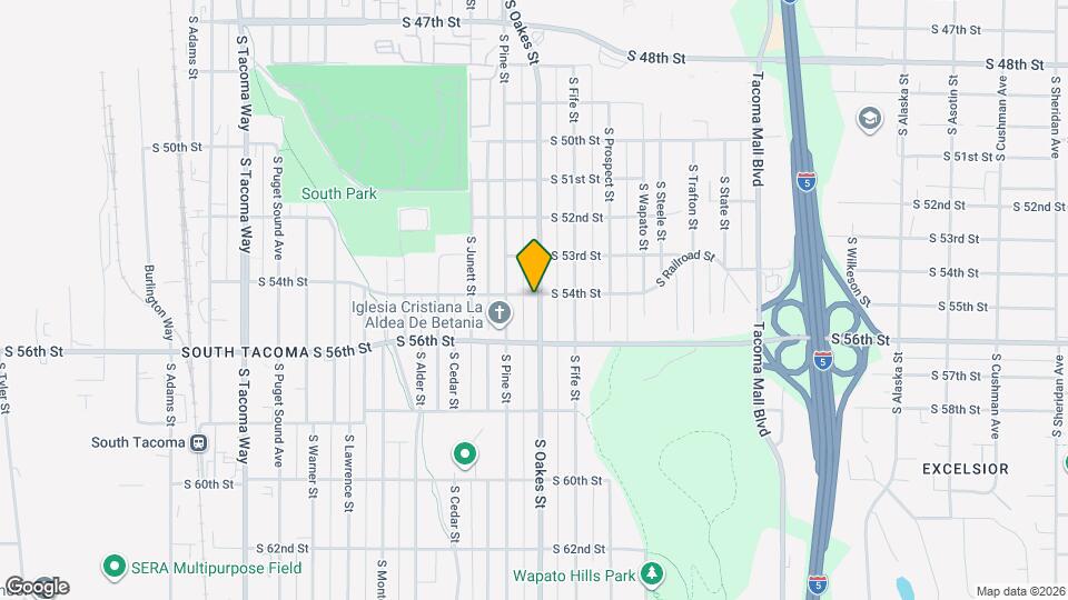 2702 S 54th St Mapa y Detalles de la Ubicación