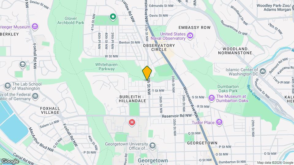 1930 37th St NW Map and Location Details