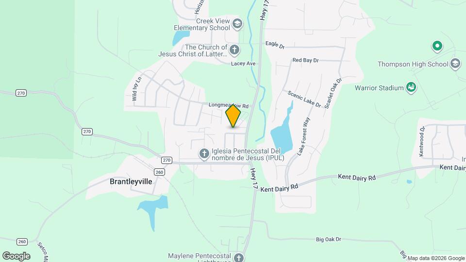 108 Falling Waters Ln Map and Location Details