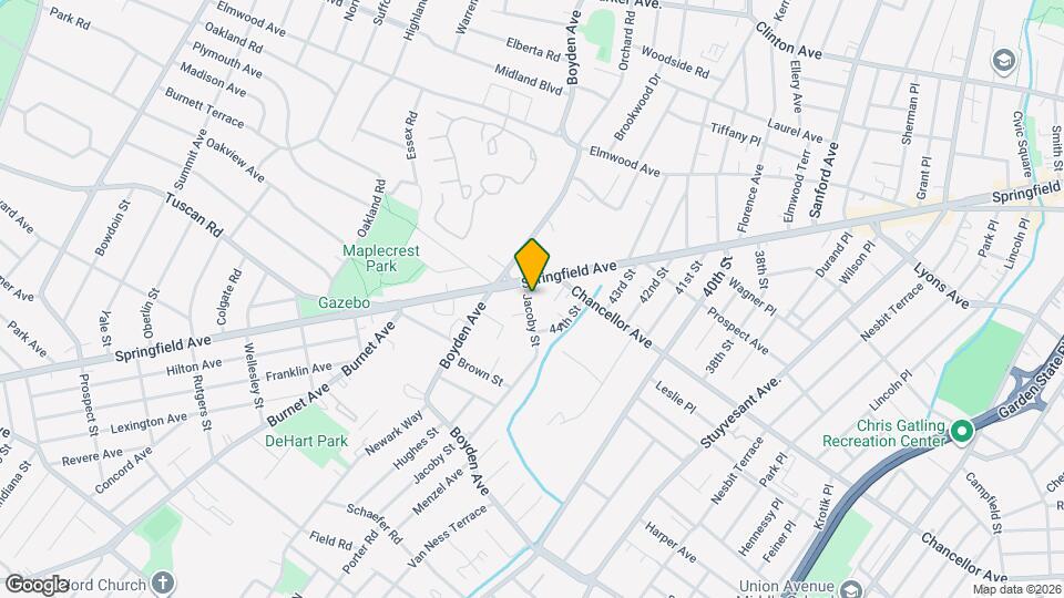 16 Jacoby St Map and Location Details