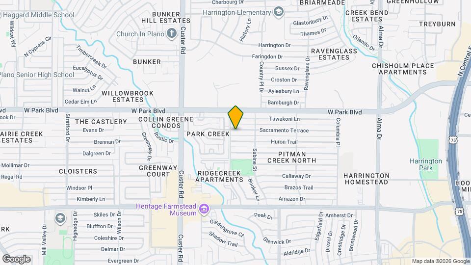 1824 Sacramento Terrace Map and Location Details