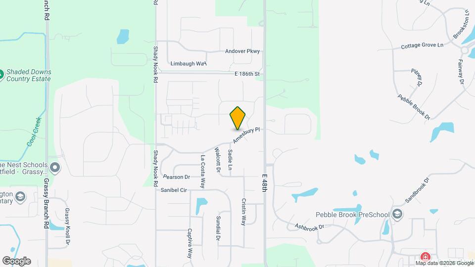 4660 Amesbury Pl Map and Location Details