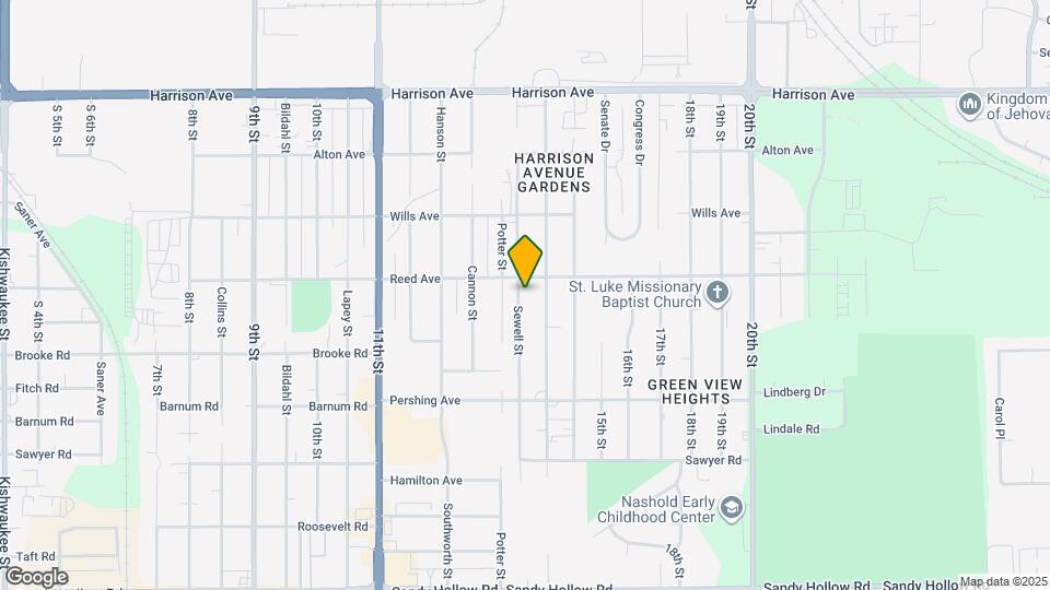 2914 Sewell St Map and Location Details