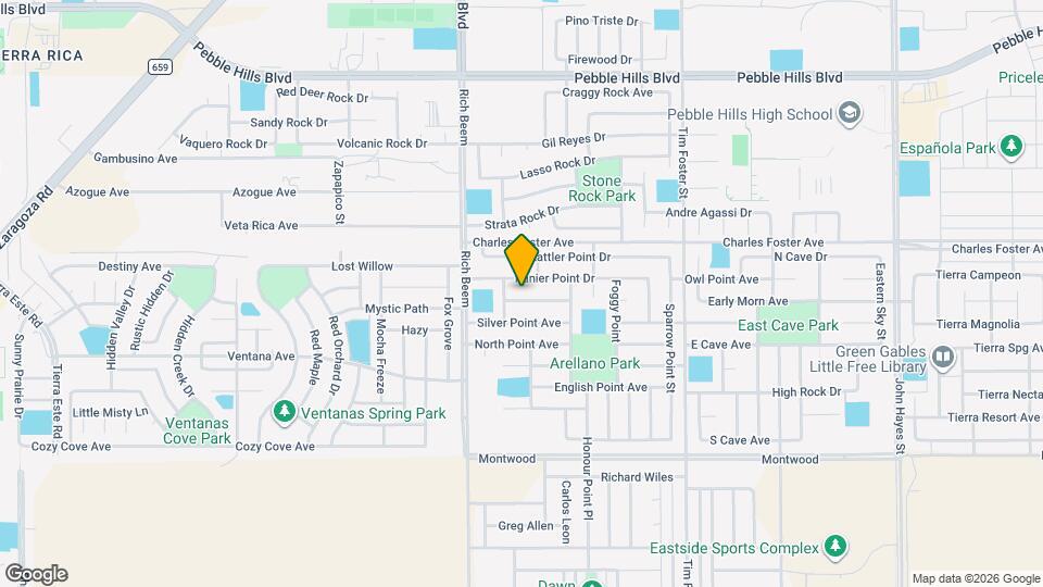 14207 Otter Point Ct Map and Location Details