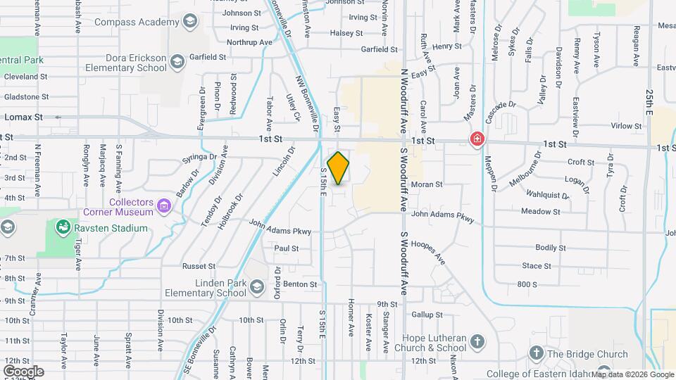 1557 Bull Pen Way Map and Location Details
