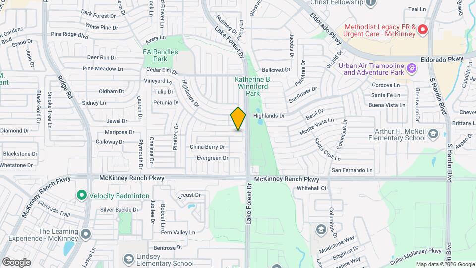 5012 Boxwood Ln Map and Location Details