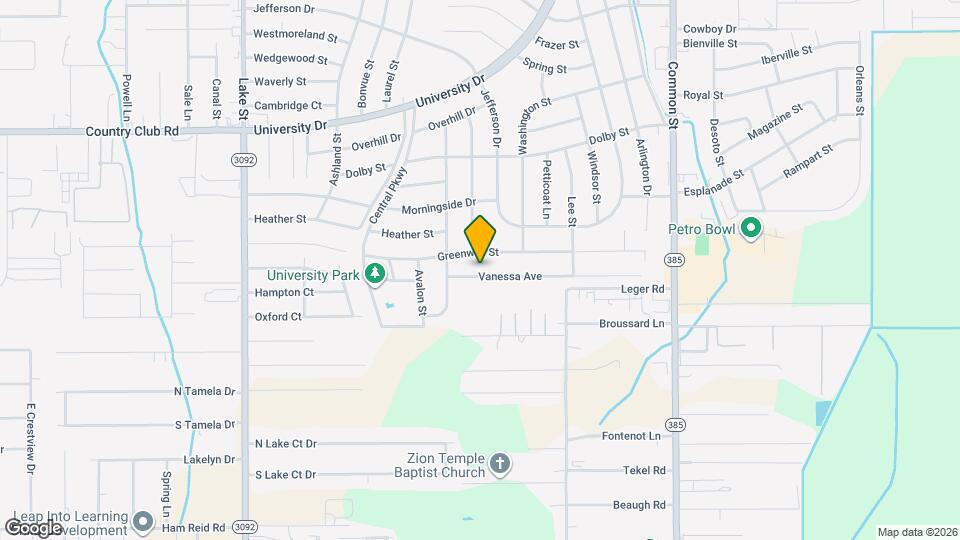 338 Vanessa Ave Map and Location Details