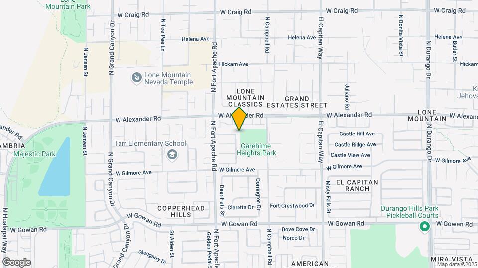3924 Diamond Ridge St Map and Location Details
