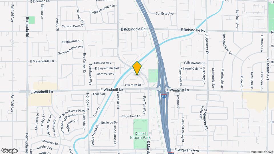 8015 S Counterpoint Ln Map and Location Details