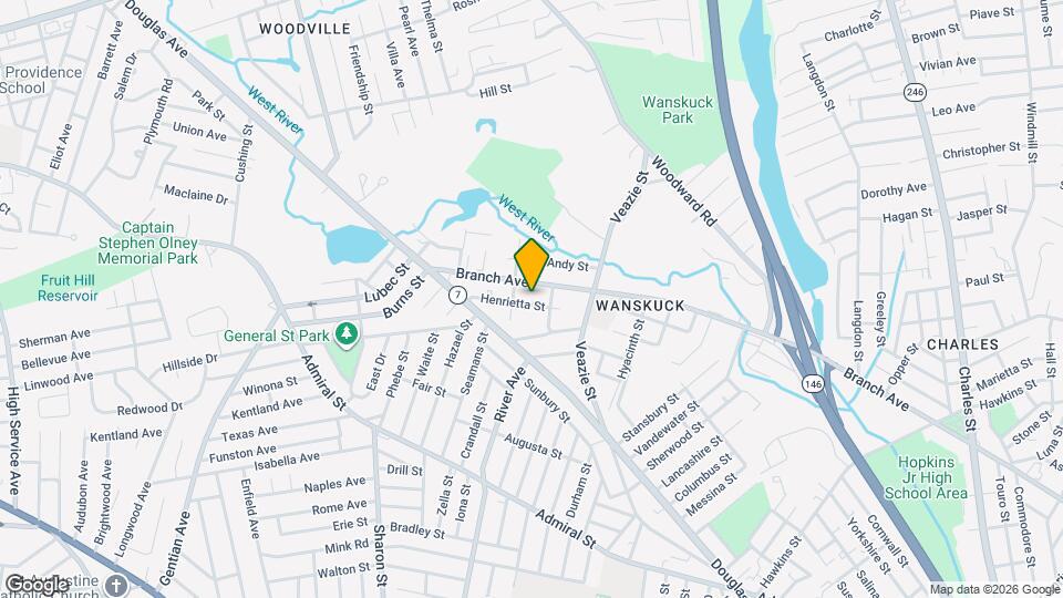 53 Henrietta St, Unit 2nd Floor Map and Location Details