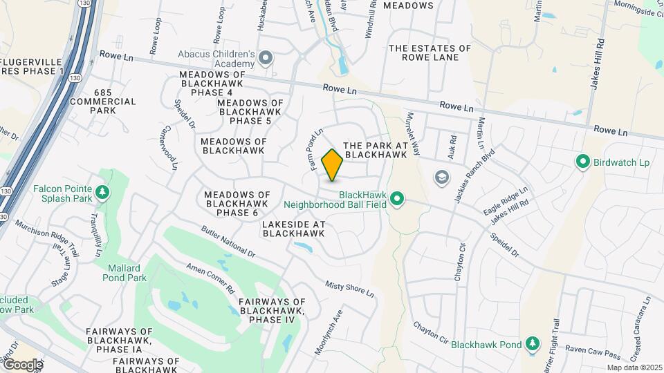 2712 Pedernales Falls Dr Map and Location Details