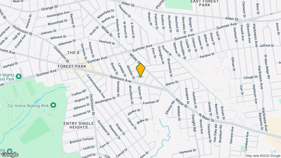 43 Longfellow Terrace Map and Location Details