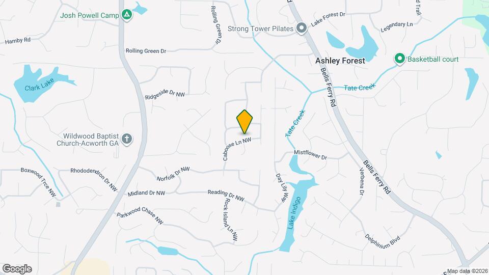 4845 Caboose Ln NW Mapa y Detalles de la Ubicación