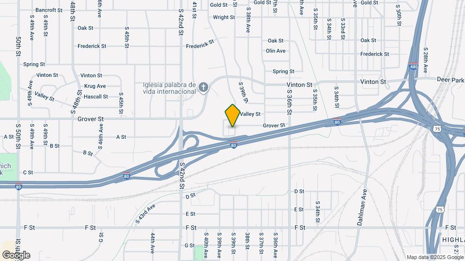 3560 S 40th St Map and Location Details