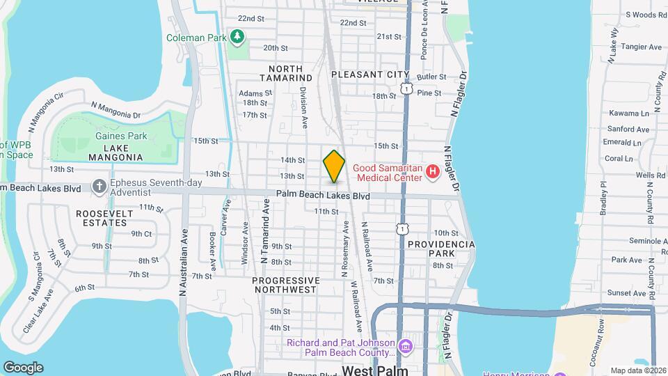 1301 Henrietta Ave Map and Location Details