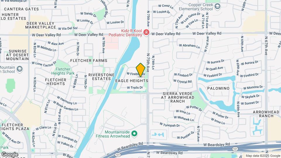 7556 W Crystal Rd Map and Location Details