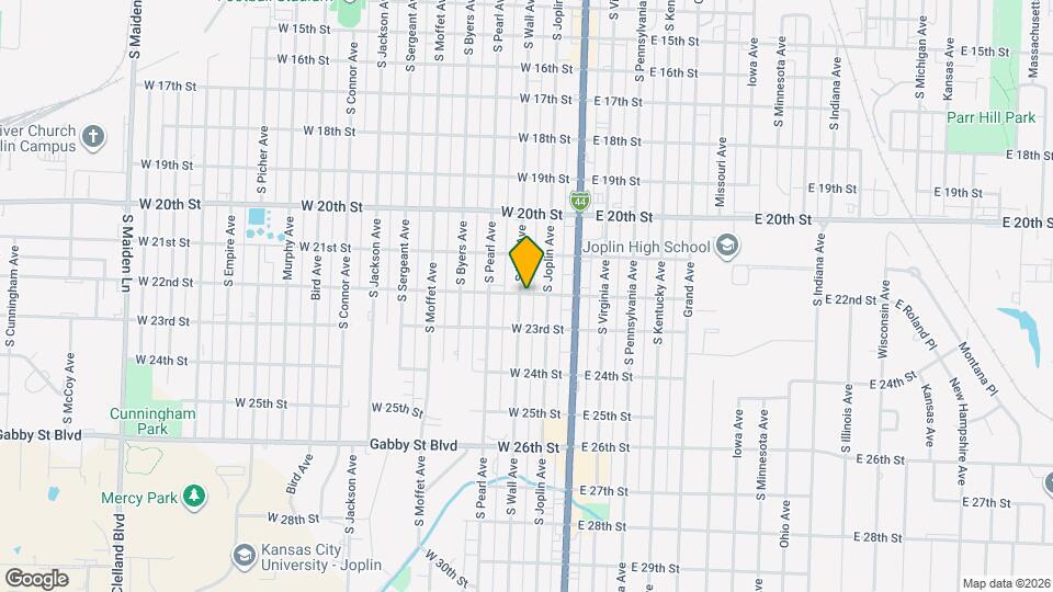 210 W 22nd St Map and Location Details