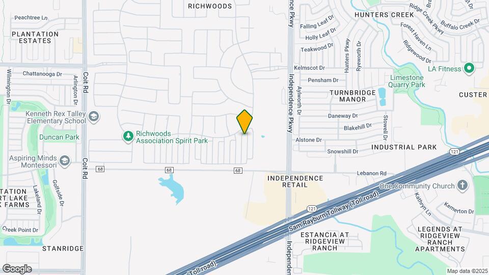 5809 Gracie Ln Map and Location Details