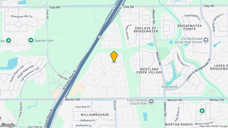 3414 Hawkins Glen Ln Map and Location Details