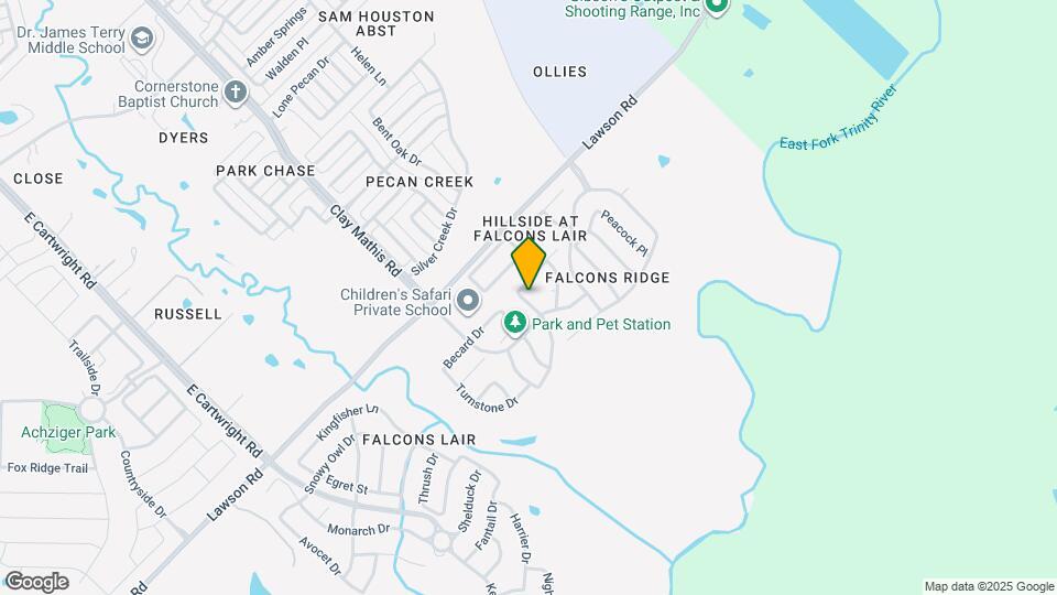 3528 Redstart Dr Map and Location Details