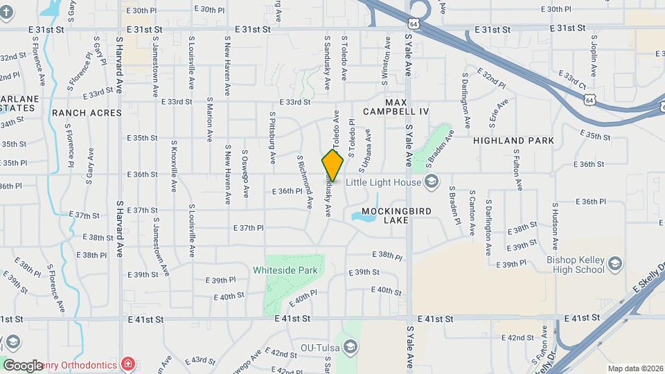 3617 S Sandusky Ave Map and Location Details