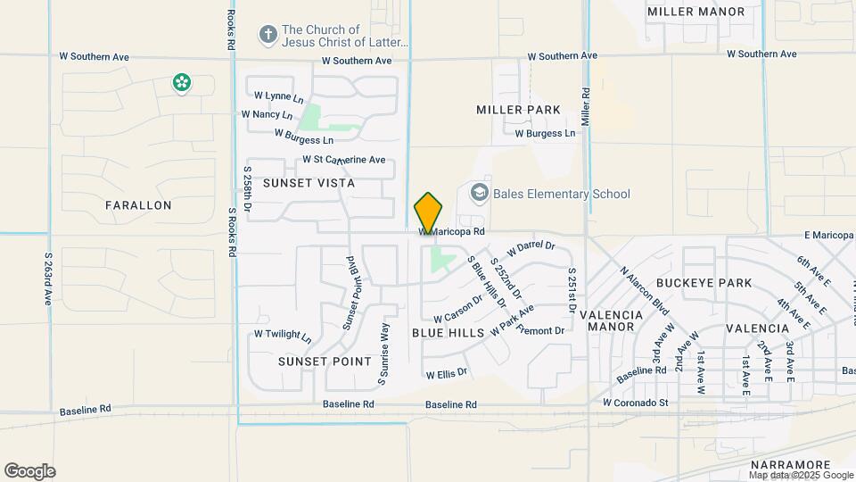25444 W Darrel Dr Map and Location Details