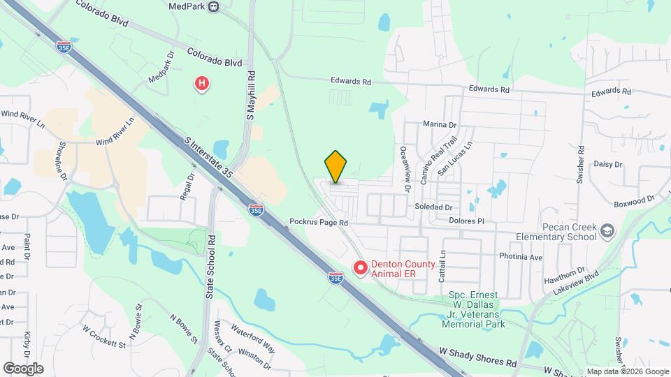 4513 Pantheon Wy Map and Location Details