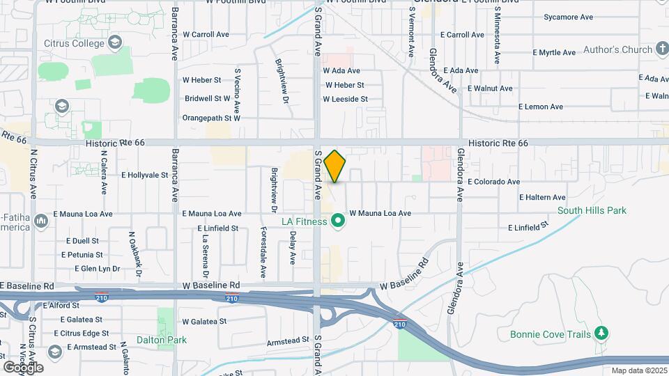 520 W Colorado Ave Map and Location Details