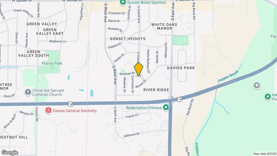 2006 S Grand Ave Map and Location Details