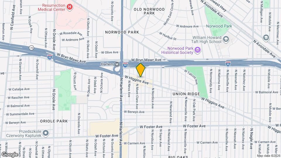 7050 W Higgins Ave Mapa y Detalles de la Ubicación
