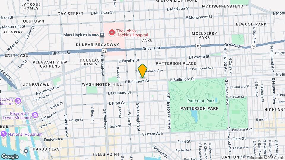 2022 E Baltimore St Map and Location Details