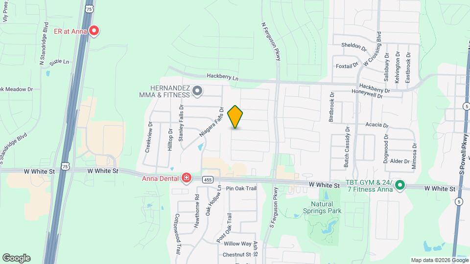 1805 Westfall Dr Mapa y Detalles de la Ubicación