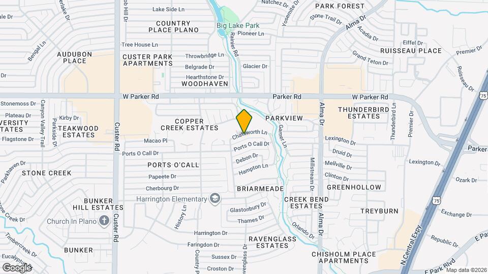 1428 Chatsworth Ln Map and Location Details