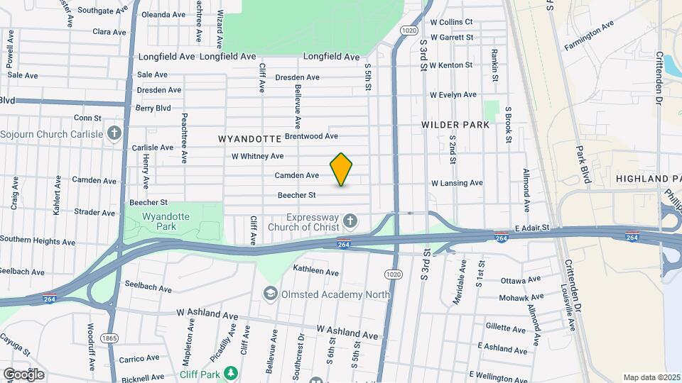 529 Beecher St Map and Location Details