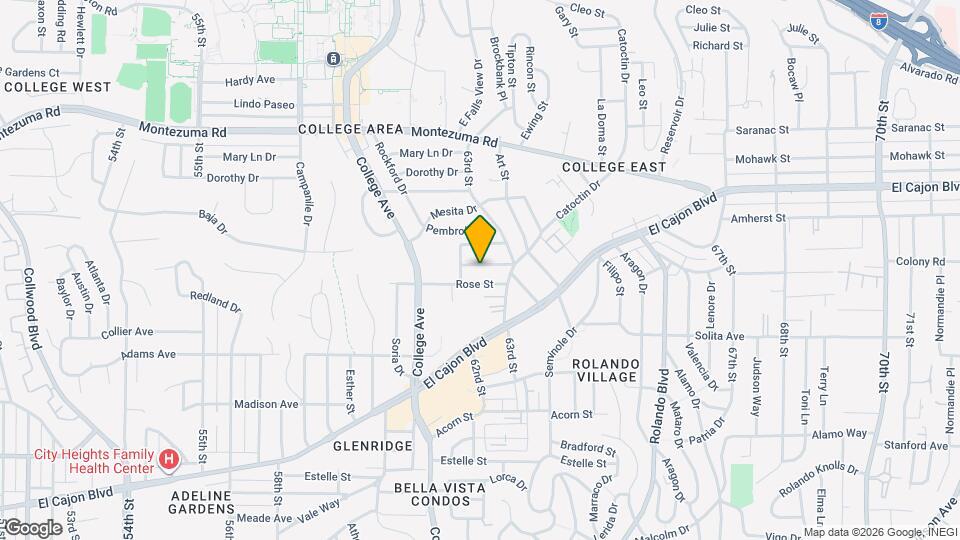 6241 Stewart St Map and Location Details