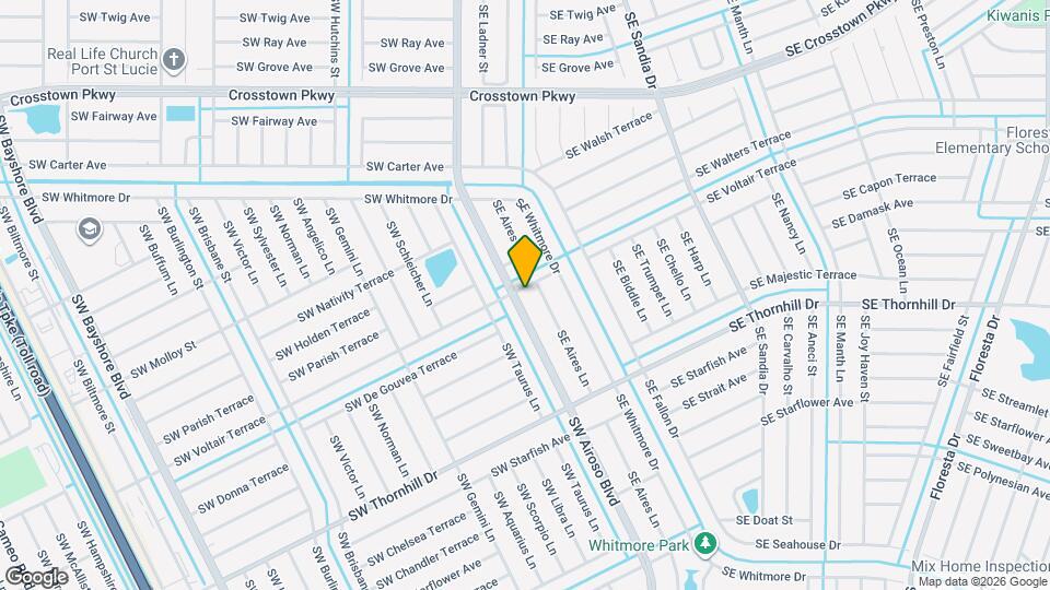 1701 SE Airoso Blvd Mapa y Detalles de la Ubicación