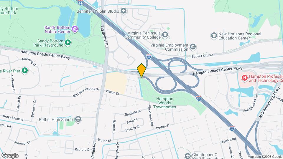 421 Woodview Ln Map and Location Details