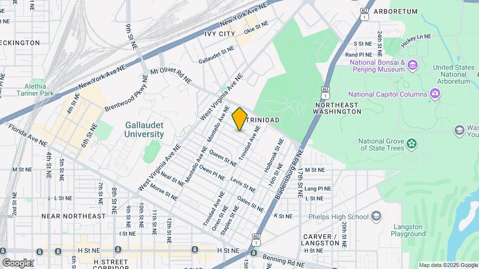 1255 Raum St NE Map and Location Details
