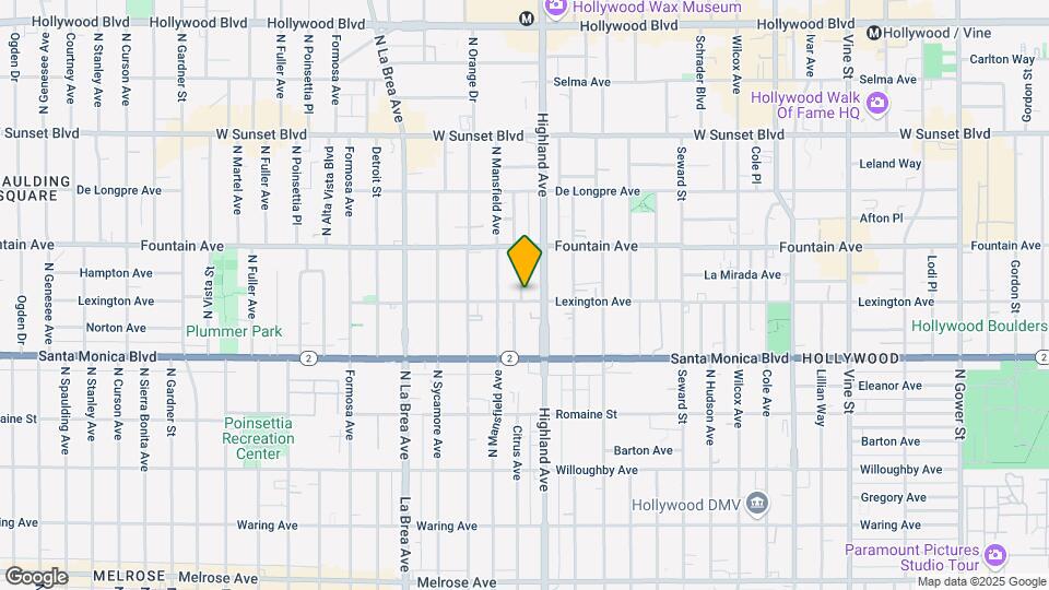 1204 N Citrus Ave Map and Location Details