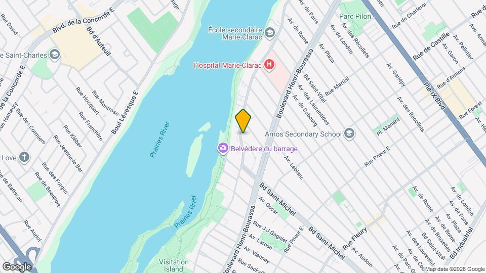 3276 Gouin Boul E Map and Location Details