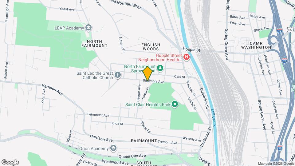1755 Baltimore Ave Map and Location Details