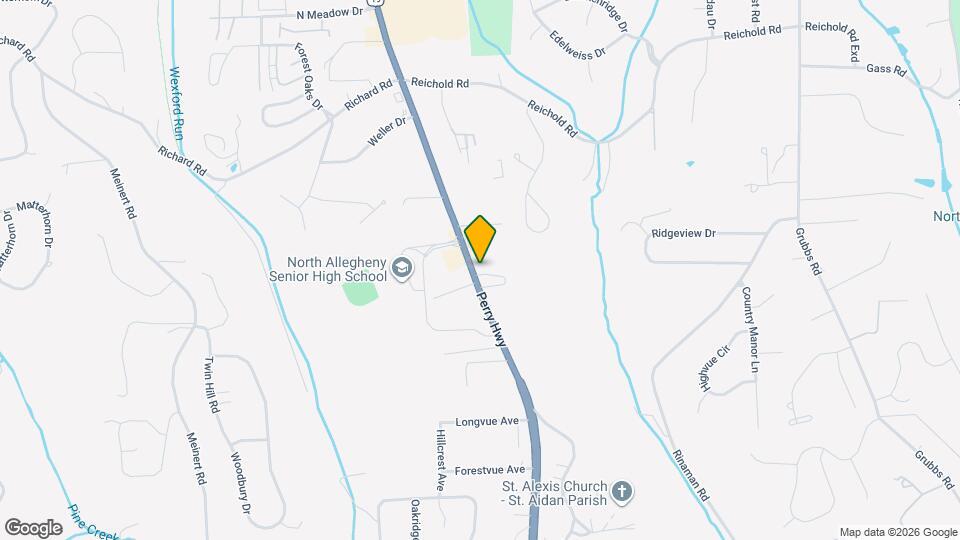 10320 Perry Hwy Map and Location Details