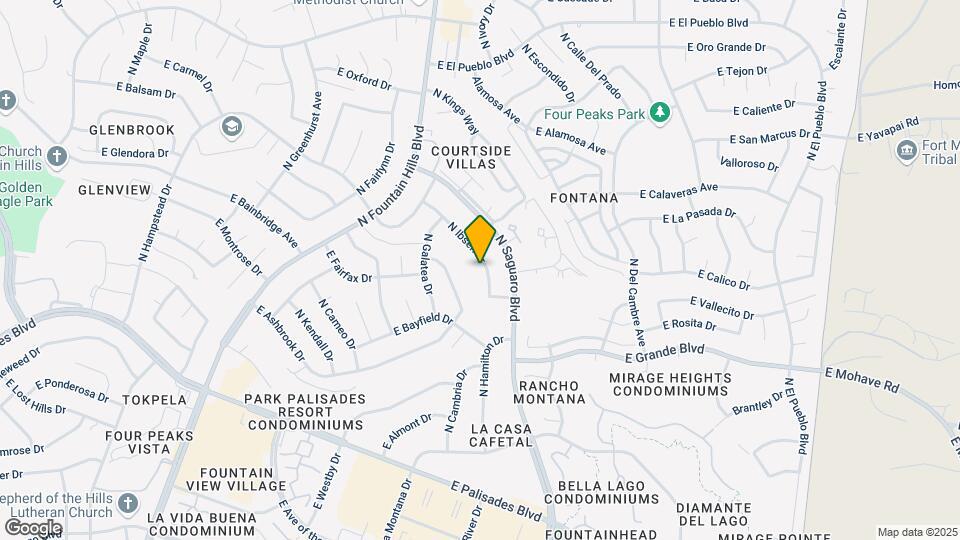 14224 N Ibsen Dr Mapa y Detalles de la Ubicación